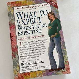 What to Expect When You’re Expecting. Pregnancy book.
